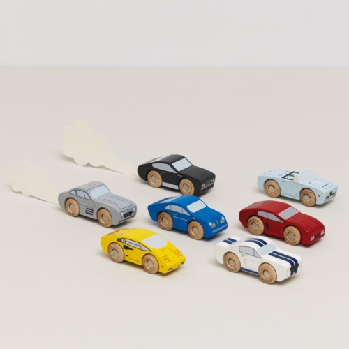 Le Toy Van Wooden Classic Sport Cars Set